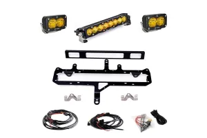 2024  Toyota Tacoma Baja Designs S8 10in / S2 Pro Grille Light Kit - Amber