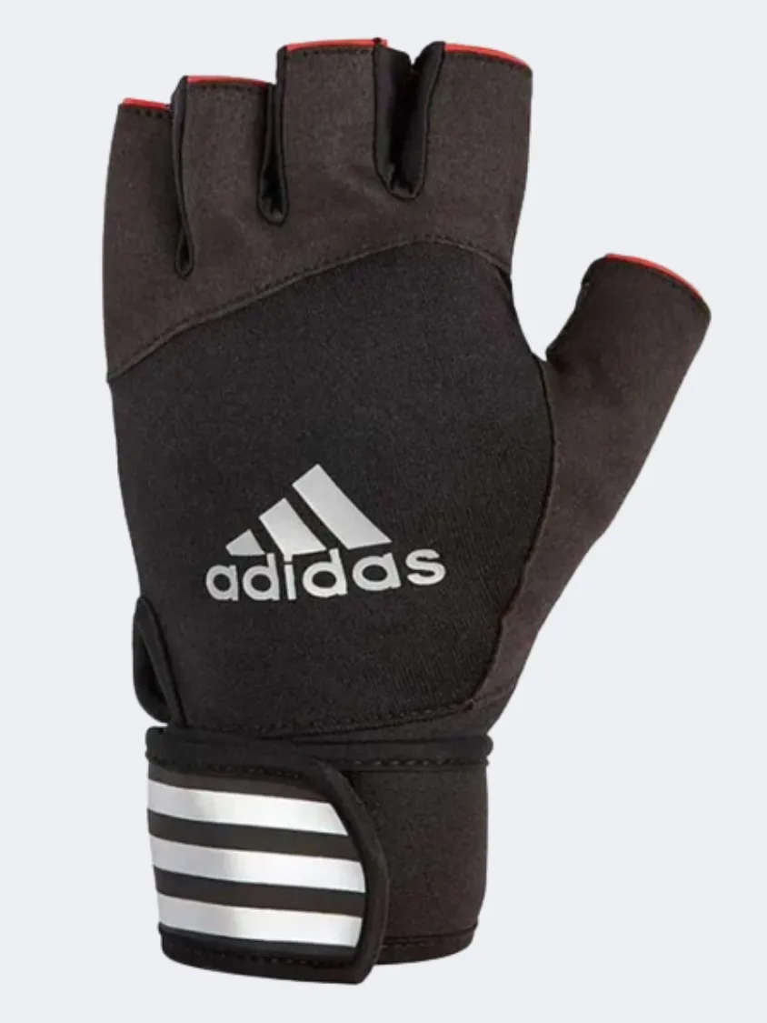 Adidas Accessories Elite Fitness Gloves Black/Red/Silver