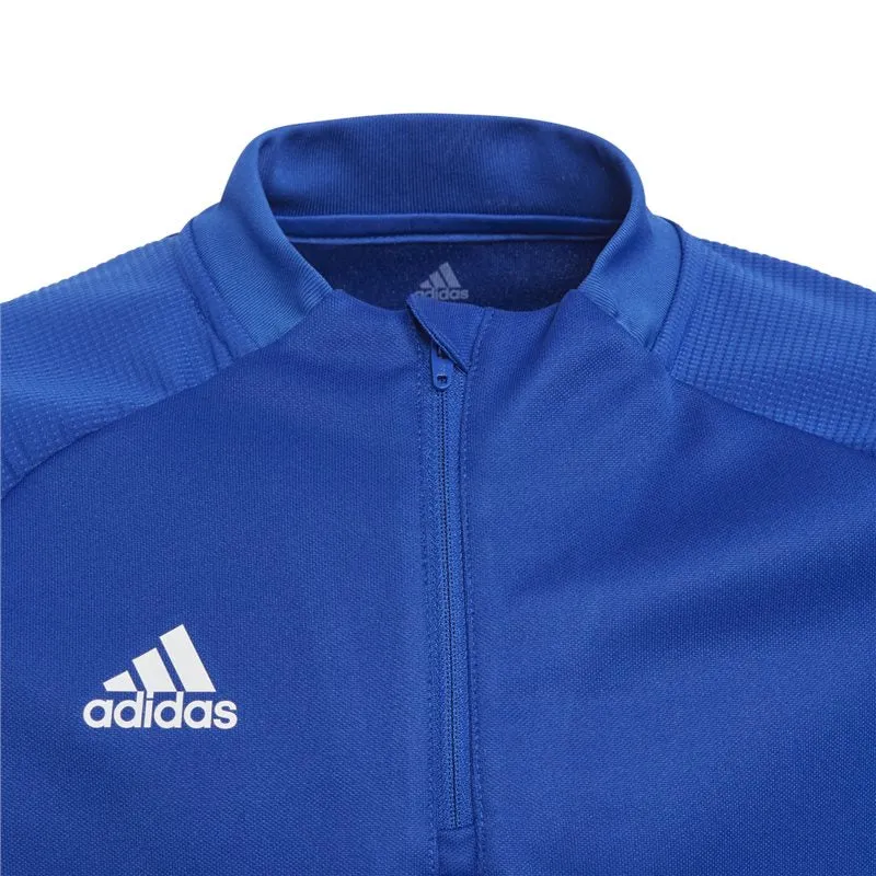 adidas Condivo 20 Training 1/4 Zip Top - Youth - Royal Blue