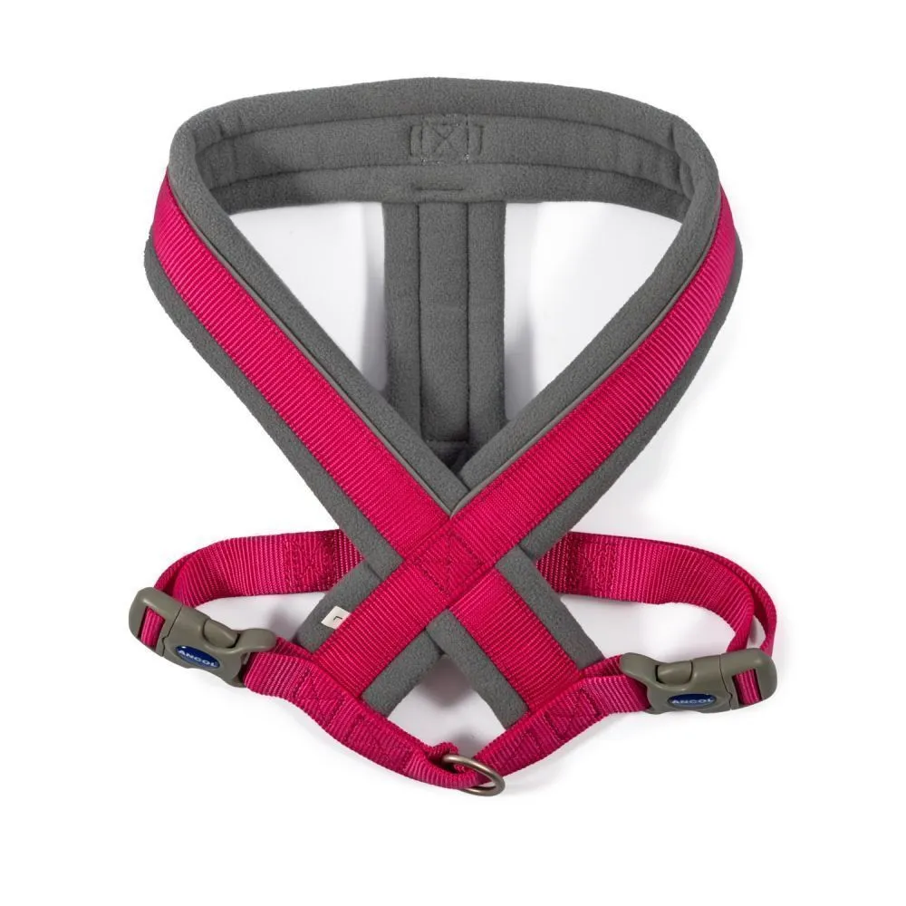 Ancol Viva Large Pink Padded Dog Harness