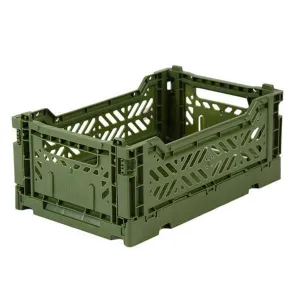 AY-KASA Foldable Crate - Khaki Mini