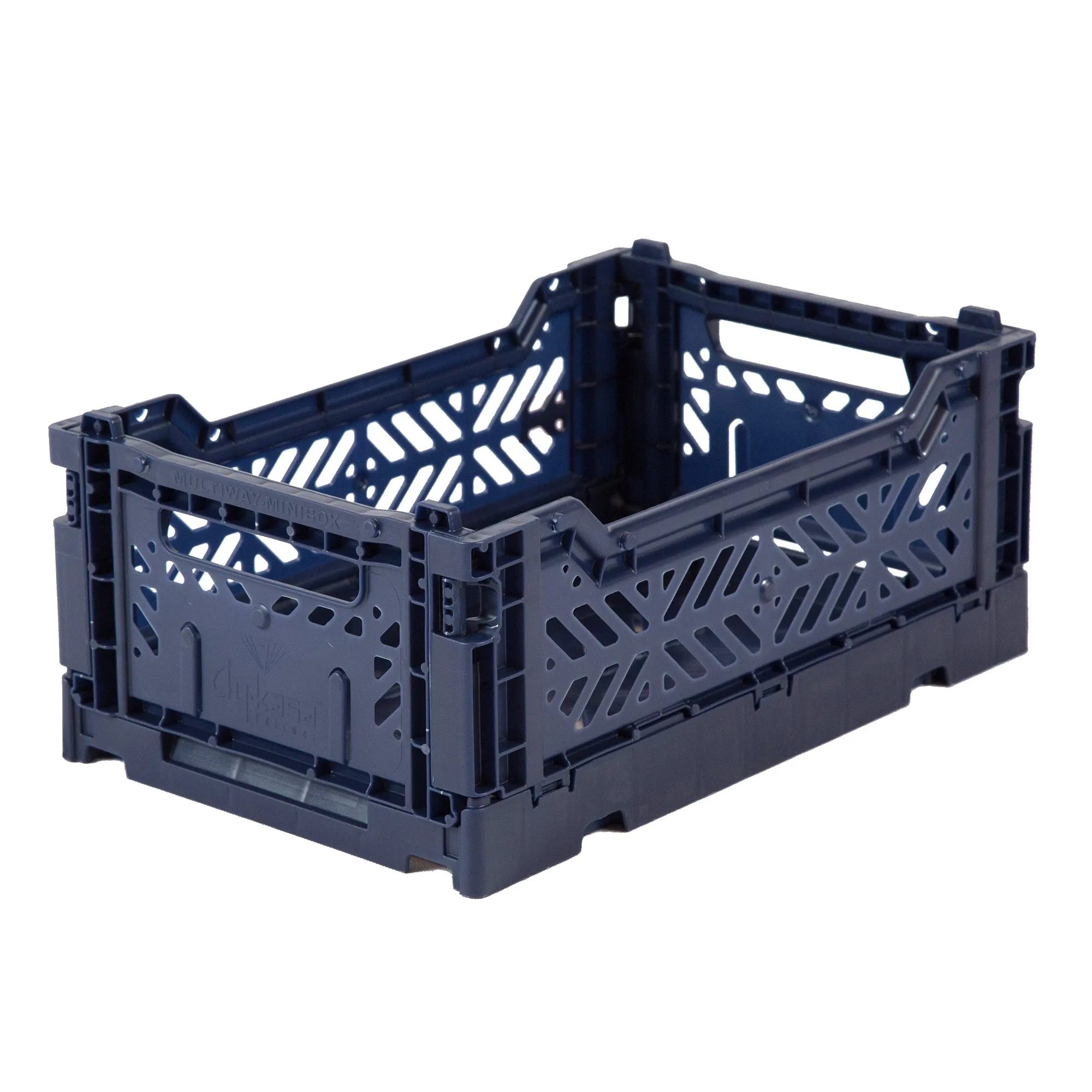 AY-KASA Foldable Crate - Navy Mini