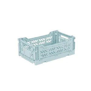 AyKasa Folding Crate - Arctic Blue