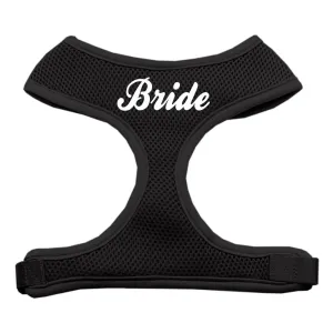 Bride Screen Print Soft Mesh Harness Black Medium