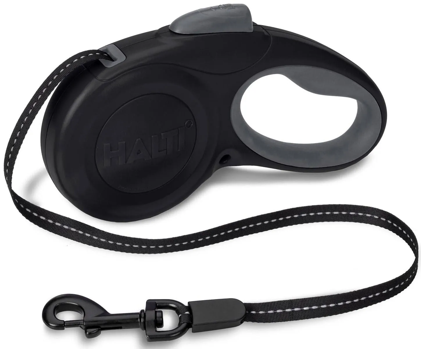 Halti Black & Gray Retractable Lead