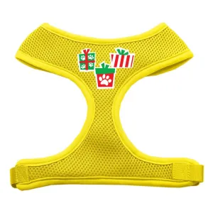 Presents Screen Print Soft Mesh Harness  Yellow Medium