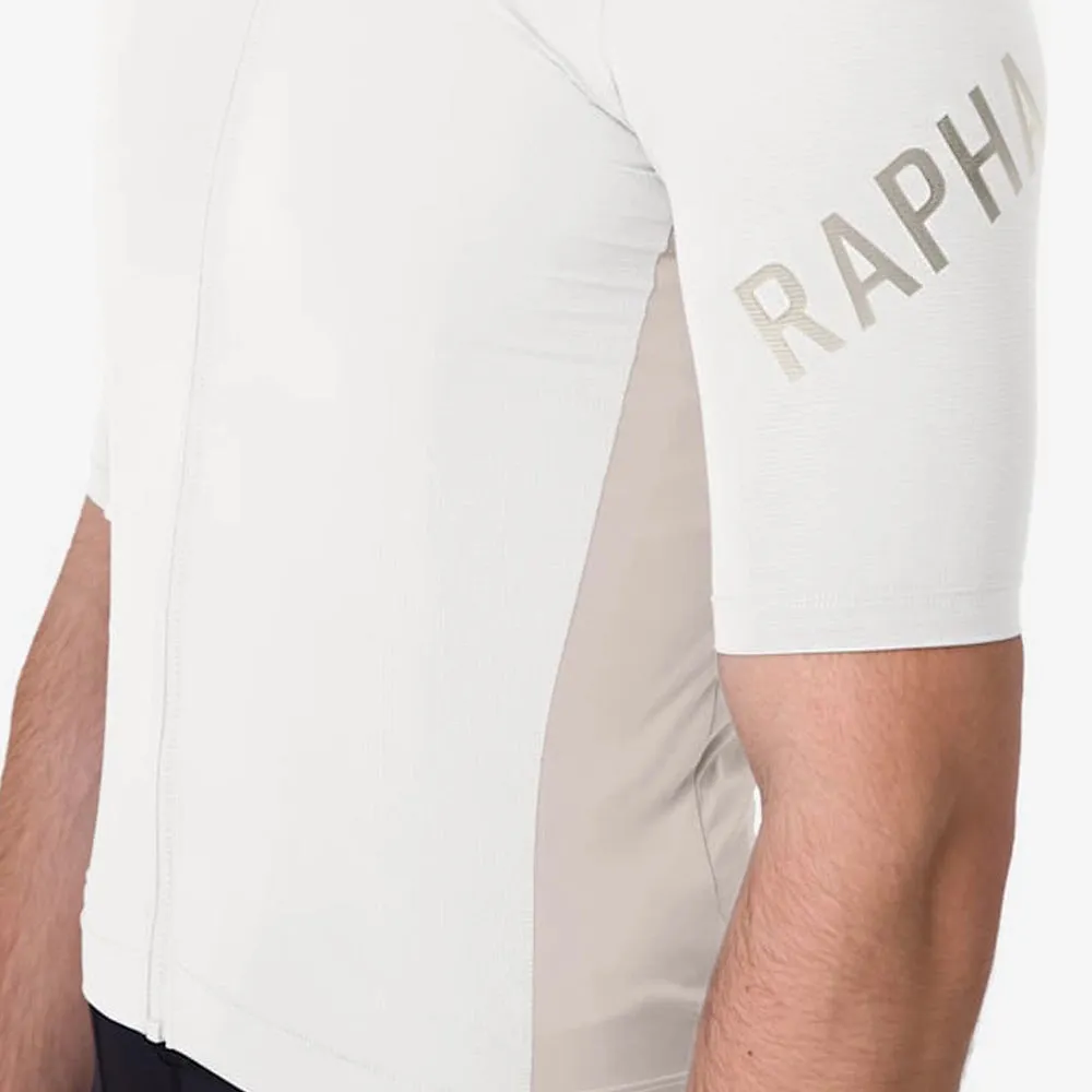 RAPHA Pro Team Training Jersey - WAS White Alyssum/Silver Gray