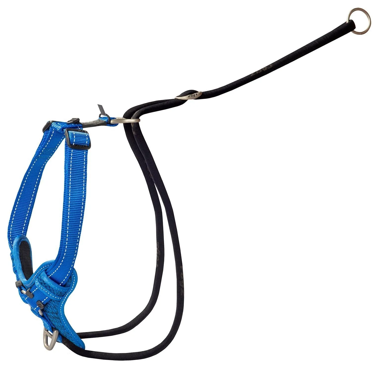 Rogz Control Stop Pull Dog Harness Blue Extra Large