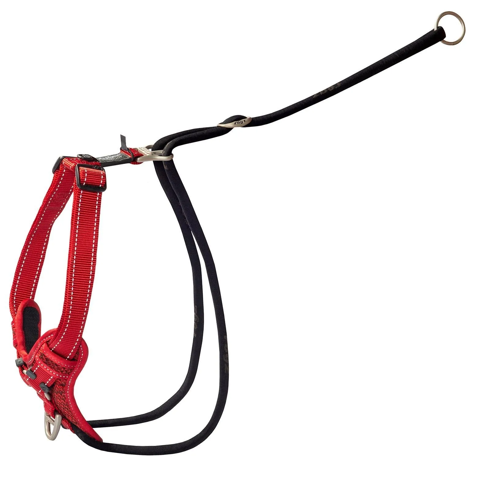 Rogz Control Stop Pull Dog Harness Red Extra Large