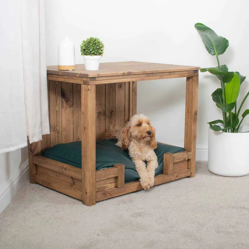 Wooden Broadsand Open Dog Crate