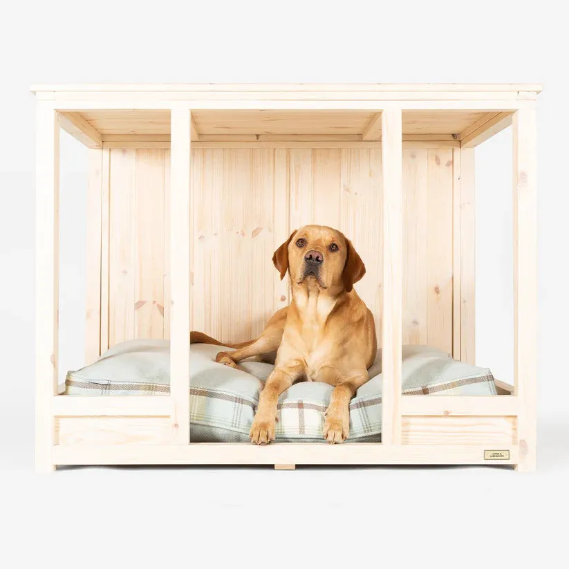 Wooden Salcombe Open Dog Crate